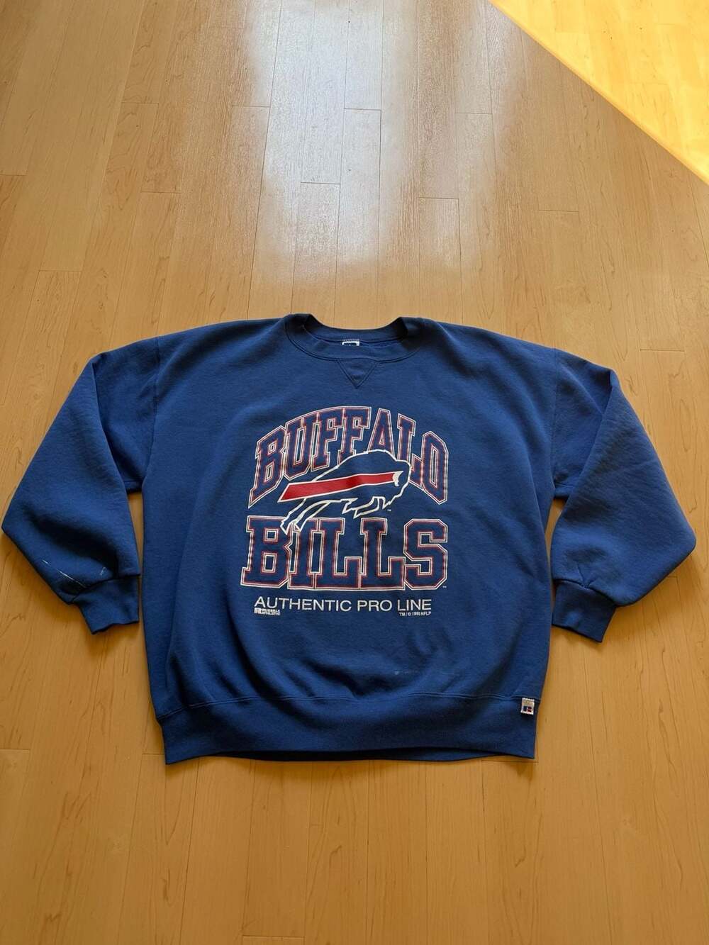 1995 Russell Athletic Buffalo Bills Pro Line Crewneck